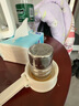 颯望德國(guó)磁彈泡茶杯大容量茶水分離杯玻璃水杯雙層防燙耐高溫高硼硅 白色【獨(dú)立茶倉(cāng)+一鍵磁吸】 380ml 曬單實(shí)拍圖
