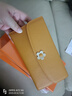 絲芙倫純牛皮真皮長(cháng)款錢(qián)包女百搭202新款真皮女神節皮夾放手機軟皮錢(qián)夾 土黃色 DC5A561405 曬單實(shí)拍圖