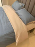 紅蜻蜓（RED DRAGONFLY）床上用品全套八件套被子褥子全套一整套四件套+被芯+床墊+枕芯2 晴空-奶昔白【一站購齊 拎包入住】 1.5m 床單款 【四件套+4斤被+2枕芯】 曬單實(shí)拍圖