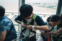 熱風(fēng)（Hotwind）25年春季新款男士拼接短袖T恤寬松學(xué)院風(fēng)基礎(chǔ)情侶款內(nèi)搭T恤 04白色 M 曬單實拍圖