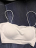 斤慕抹胸美背內(nèi)衣女防走光小胸夏季背心式小吊帶薄款內(nèi)搭文胸裹胸短款 吊帶內(nèi)衣【L】 曬單實(shí)拍圖