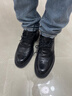 沙馳（SATCHI）男鞋2025秋季新款商務(wù)正裝布洛克皮鞋男士真皮鞋德比鞋厚底壓花 黑色-522182010Z 41 歐碼比標(biāo)準(zhǔn)碼大一碼 曬單實(shí)拍圖