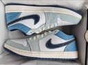 Jordan男子休閑鞋喬丹AJ1 JORDAN 1 運(yùn)動(dòng)鞋IH0648-141牛仔藍(lán)42.5 曬單實(shí)拍圖