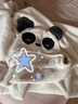 babycare嬰兒浴巾暖絨洗澡巾帶帽斗篷黑科技發(fā)熱浴袍熊貓咘咘-M（3-6Y） 曬單實(shí)拍圖