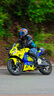 DAINESE/丹尼斯VIGORIA AIR TEX亞洲版騎行服男摩托車(chē)透氣賽車(chē)服 09N/黑-紫-藍 XXL 曬單實(shí)拍圖