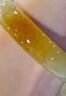 慕公子“羽落星芒”冰透一口糖玉髓瑪瑙黃翡翠平替石英巖真玉手鐲子女士 “羽落星芒”玉手鐲 62mm-63mm（贈(zèng)玉石吊墜+禮盒） 曬單實(shí)拍圖