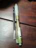 得力（deli）0.5按動中性筆替芯 學(xué)生水筆簽字筆芯 S01/S08/1008/K35適用同G-5 子彈頭黑色50支/盒 33572 曬單實拍圖