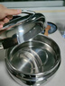 柏尼森大容量不銹鋼保溫飯盒飯碗帶蓋飯缸蘋(píng)果便當(dāng)盒手提飯桶提鍋 10L【適合10-12人飯菜】 曬單實(shí)拍圖