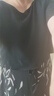 羅蒙（ROMON）真絲連衣裙女25春夏新款印花裝假兩件中青年遮肉顯瘦氣質(zhì)夏季 L 建議110-120斤 曬單實(shí)拍圖