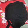 皮爾卡丹（pierre cardin）黑色蕾絲打底衫女春秋2025新款修身時(shí)尚洋氣內搭長(cháng)袖t恤網(wǎng)紗上衣 1566黑色【春秋款】 2XL 建議125-135斤 曬單實(shí)拍圖