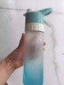 暢印噴霧水杯夏日運動(dòng)水杯男生可以噴水的杯子學(xué)生兒童上學(xué)專(zhuān)用水壺 噴霧水杯【藍色650ML】噴霧細膩 曬單實(shí)拍圖