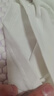 IEF/愛(ài)依服T恤短袖2025夏季新款韓版時(shí)尚小眾設(shè)計(jì)感通勤百搭上衣 白 L 曬單實(shí)拍圖