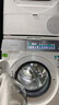 西門(mén)子（SIEMENS）洗烘套裝iq500小幸熨10公斤洗衣機10公斤干衣機 超氧空氣洗 智能投放 WG54K7D00W+WQ55K7U00W 西門(mén)子 洗烘套裝 10kg 小幸熨洗烘套裝 曬單實(shí)拍圖