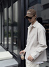 名創(chuàng  )優(yōu)品襯衫男長(cháng)袖冰絲薄款翻領(lǐng)外套男款寬松簡(jiǎn)約通勤白色襯衣Z 白色 XL 曬單實(shí)拍圖