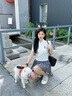 Teenie Weenie小熊針織開衫2025夏季新款寬松休閑絞花刺繡款女毛衣 象牙白 XS 曬單實(shí)拍圖