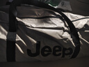 JEEP戶(hù)外車(chē)邊帳篷遮陽(yáng)棚車(chē)頂天幕側(cè)邊帳汽車(chē)黑膠防曬6m2車(chē)載帳篷 曬單實(shí)拍圖
