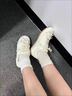 回力女鞋小白鞋女2025夏季新款芭蕾德訓(xùn)鞋軟底休閑百搭板鞋圓頭泡芙鞋 珍珠白【乳膠鞋墊 超輕軟底】 37 曬單實拍圖