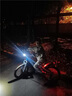 徒騰兒童手電筒后尾夜間騎行燈前燈單車燈山地配件夜騎燈高亮 尊享款-爆亮前燈 曬單實拍圖