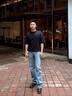 Calvin KleinJeans【明星同款復(fù)刻90系列】25春夏男ck復(fù)古直筒牛仔褲4RB700G RJJ-牛仔淺藍(lán) 30 曬單實(shí)拍圖