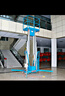 鑫弘創(chuàng)鋁合金單柱雙柱升降機電動液壓高空作業(yè)車小型移動式升降機 8米升降機定金 曬單實拍圖