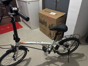 大行（DAHON）HAT061折疊自行車20英寸6速成人男女通勤休閑變速單車 白色 曬單實(shí)拍圖