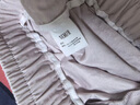 森馬（Semir）休閑褲女質(zhì)感慕斯褲慵懶垂感秋季寬松軟糯肌理闊腿褲107524127005 曬單實(shí)拍圖
