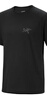始祖鳥（ARC'TERYX）Kragg Sl cotton shirt戶外男子T恤 透氣圓領(lǐng)短袖上衣男 Black XL 曬單實(shí)拍圖