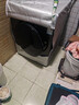 海爾（Haier）滾筒洗衣機10公斤全自動(dòng)洗烘一體超薄嵌入一級變頻智投+雙漩渦自清潔+智能烘干+空氣洗EG100HBD39S 曬單實(shí)拍圖