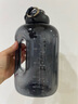 BABLOV花伴森運動(dòng)水杯大容量噸杯Tritan吸管?chē)嵧斑\動(dòng)水壺塑料水杯1.5L 曬單實(shí)拍圖