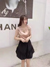 Markos國際品牌新款桑蠶絲夏季小吊帶背心女蕾絲花邊上衣打底內搭配西裝 純白色 XL 曬單實拍圖