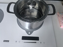 盛美（SAMUEL）電磁爐雙灶嵌入式超薄大功率家用電陶爐鑲嵌式臺式雙頭電池爐灶臺套裝一體電炒鍋雙眼電磁灶25新款 雙電磁爐-純白色3500W（2級能效+雙核半橋） 曬單實(shí)拍圖