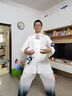自由系太極服女秋季太極拳2025新款晨練漸變色八段錦團體表演練功服男 曬單實(shí)拍圖