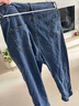 OLDER SEA九分直筒牛仔褲女秋季2025新款百搭高腰顯瘦小個(gè)子法棍煙管褲子女 懷舊藍 32 建議134-145斤 曬單實(shí)拍圖