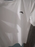 安踏（ANTA）冰絲速干短袖t恤男夏季白色薄款透氣高端男士青少年跑步運動上衣 B款純凈白【冰絲速干】 L 適合120-140斤 /175 曬單實拍圖