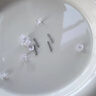 DAISY DREAMF136醫(yī)用鈦合金耳釘女學(xué)生養(yǎng)耳洞防堵隱形小耳環(huán)迷你耳骨釘男耳飾 【1對】10mm耳棒【醫(yī)用鈦合金】 曬單實拍圖