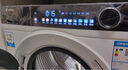 海爾高端洗衣機(jī)10KG滾筒帶烘干洗烘一體平嵌彩屏洗衣機(jī) 1.1高洗凈比 云朵白 晶彩屏 曬單實(shí)拍圖