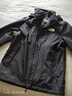 北面（The North Face）沖鋒衣男戶(hù)外單層防風(fēng)硬殼外套夾克可掛膽 88FR 4H0/黑色 S 曬單實(shí)拍圖