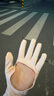OhSunny防曬手套空掌防曬袖套冰袖男手套女 SLM3M171D 云貝粉 M  曬單實拍圖