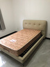 全友家居 頭層牛皮真皮床奶油風(fēng)軟包床頭主臥室床1.5米雙人床 曬單實(shí)拍圖