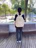 颯望韓版2025新款書(shū)包初中女生雙肩包大容量高顏值超輕減負高學(xué)生背包 黃色【大容量輕便】防水 曬單實(shí)拍圖