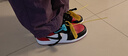 NIKE耐克Air Jordan 1 Low GS AJ1黑紅腳趾 大童/女款 低幫休閑板鞋 553560-612 37.5 曬單實拍圖