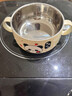 瓷語(yǔ)本色食品級316不銹鋼碗個(gè)人專(zhuān)用寶寶兒童輔食雙耳防摔隔熱防燙餐具 【316鋼】?jì)和搿ぽ袩?曬單實(shí)拍圖
