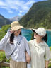 蕉下（beneunder）棒球帽子遮陽(yáng)帽女鴨舌帽黑膠大檐防曬帽防紫外線(xiàn)百搭BM530白 曬單實(shí)拍圖