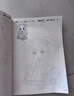 漫畫描摹本：曼妙公主 漫畫入門手繪描摹本動漫人物線稿描繪線描 兒童素描臨摹卡通畫冊 控筆能力基礎自學練習冊圖畫紙涂鴉填色本暑假作業(yè) 一升二暑假銜接 小升初暑假銜接 曬單實拍圖