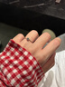 CRD克徠帝【現(xiàn)貨閃發(fā)】鉆戒女鉑金鉆石戒指訂婚結婚戒指扭臂六爪 心花怒放【G0792E】 30分D-E色VS 曬單實拍圖