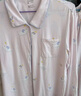 全棉時代高含棉月子服春秋季喂奶產(chǎn)后哺乳孕婦睡衣家居服套裝 165 曬單實拍圖