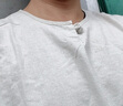 羅蒙亞麻短袖T恤男夏季圓領(lǐng)上衣純色寬松半袖國風(fēng)棉麻體恤 淺卡  L 曬單實(shí)拍圖