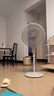 美的（Midea）電風(fēng)扇立式風(fēng)扇家用風(fēng)扇臥室宿舍搖頭輕音交流定頻落地扇工業(yè)20吋大頭扇高效節(jié)能電扇 FS45-23D 曬單實(shí)拍圖
