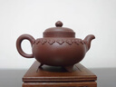 艾瑩嘉宜興紫砂壺名家純全手工原礦清水泥云肩如意茶壺高檔功夫泡茶壺 曬單實(shí)拍圖