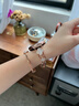 帕瑞迪智能手表女士時(shí)尚藍牙通話(huà)支付消息提醒NFC門(mén)禁心率健康監測運動(dòng)生日平安夜圣誕節禮物送女朋友 四葉草表帶【藍牙通話(huà)/消息提醒/NFC/支付】 曬單實(shí)拍圖